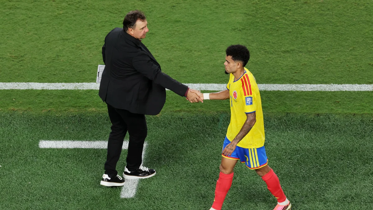 Néstor Lorenzo le puso presión a Luis Díaz para el partido entre Colombia y Suiza en el Mundial 2026: esto le dijo