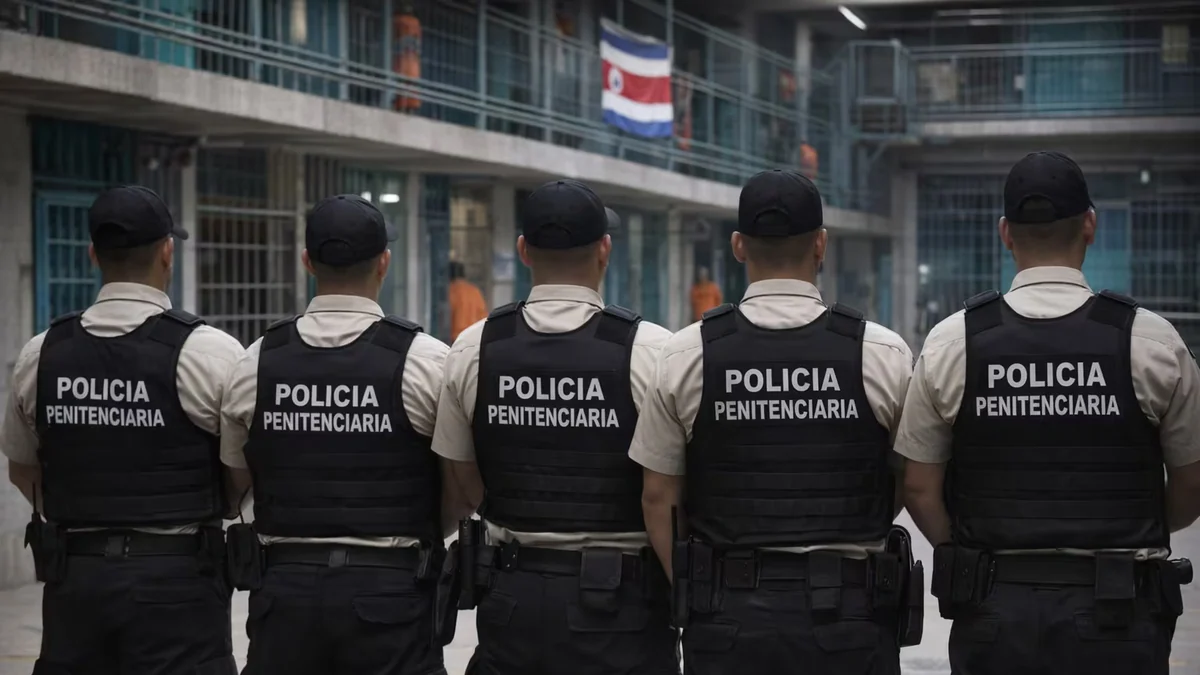 Investigan a siete funcionarios penitenciarios tras intentar ingresar dispositivos electrónicos a la cárcel en Costa Rica