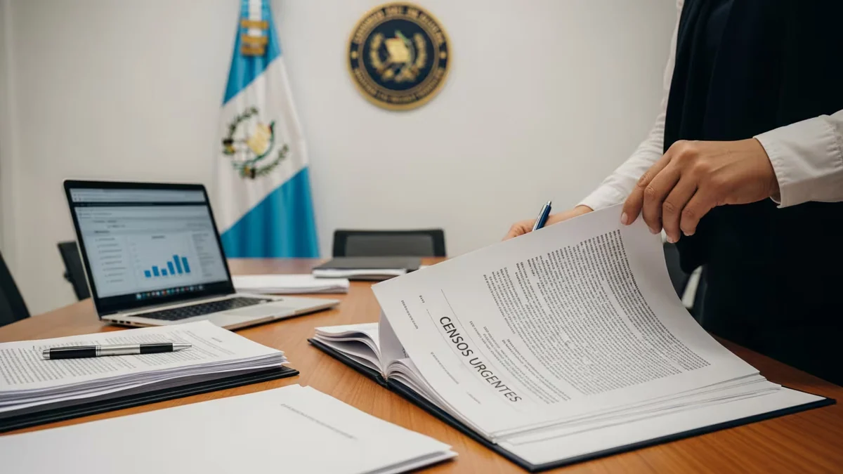 El Gobierno de Guatemala identifica cuatro censos urgentes y abre una revisión del sistema estadístico