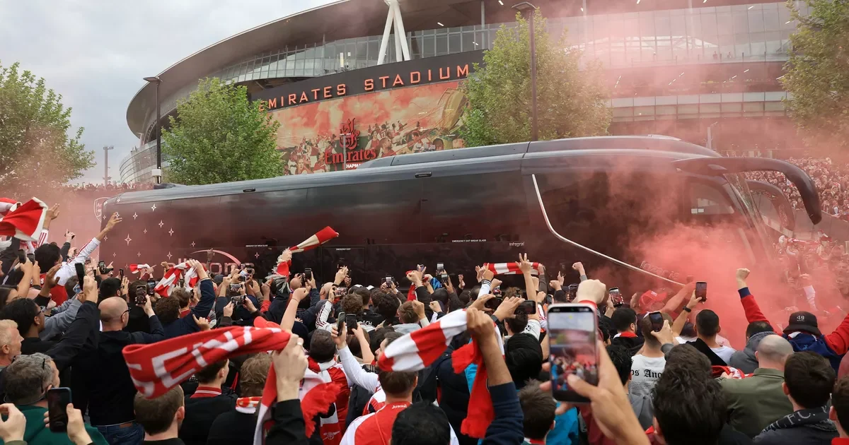 Le rêve brisé de Griezmann, fièvre londonienne... Les images de la qualification d’Arsenal en finale de Ligue des champions