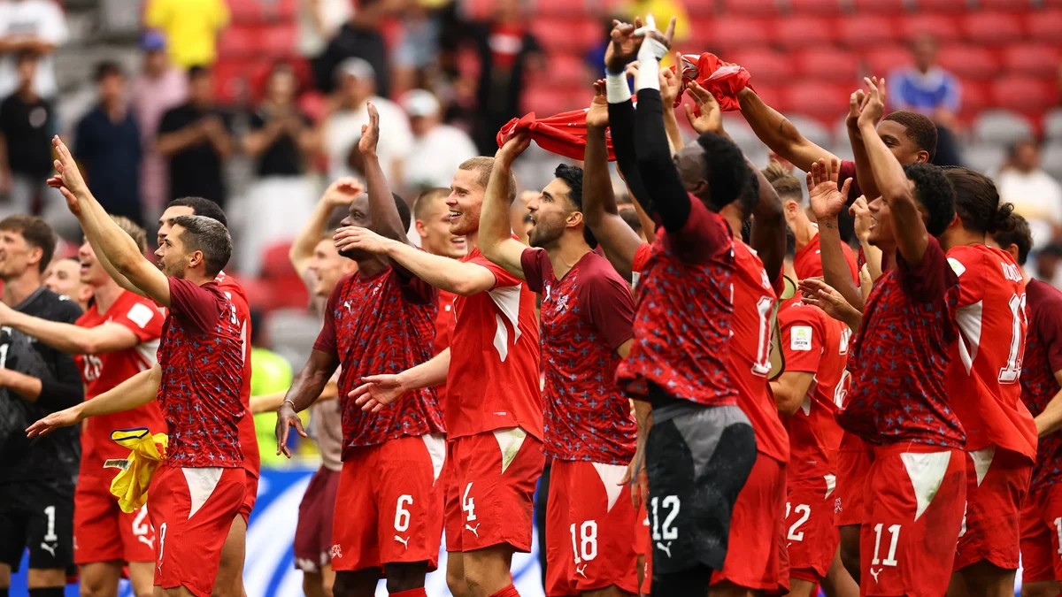 Suiza rompe un maleficio de 72 años y cita a la campeona Argentina en cuartos de final del Mundial 2026