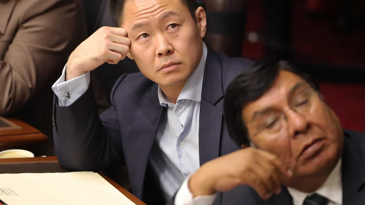 Kenji Fujimori considera que el Perú está “en modo reactivo” y que prima “el compadrazgo” en el Gobierno