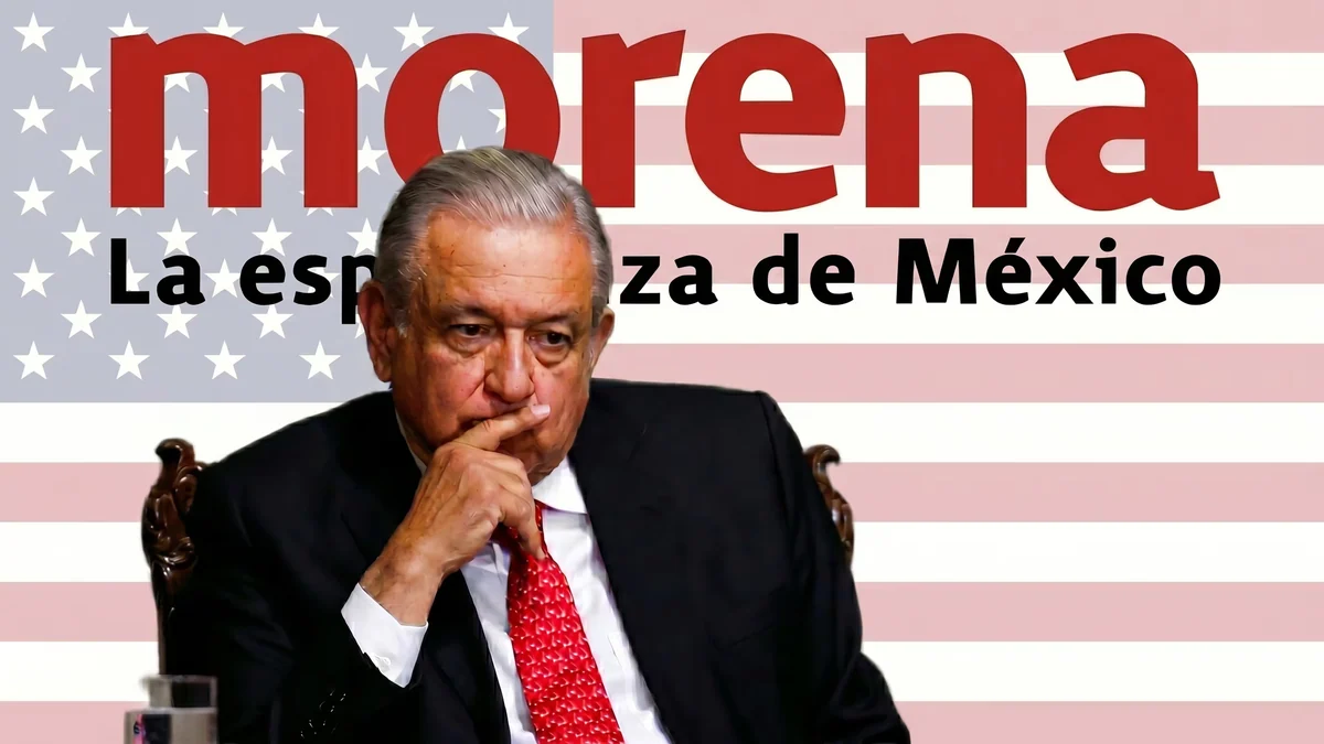 López Obrador acusa debilitamiento de Morena desde EEUU