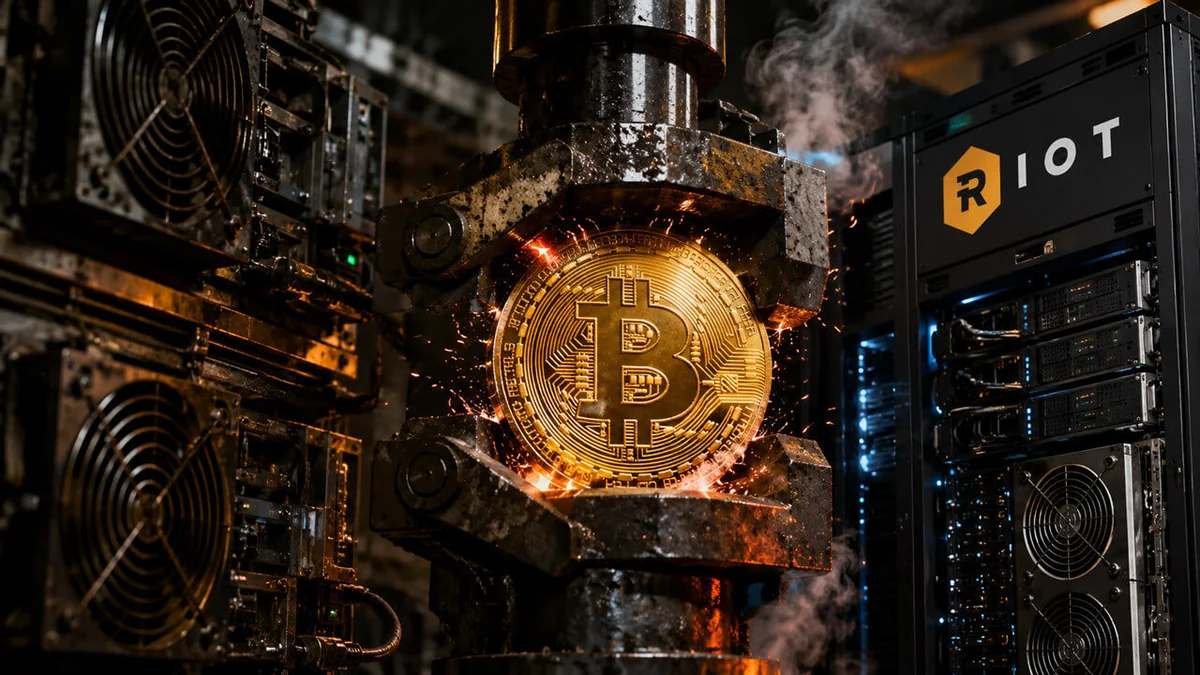 Reported Riot 500 BTC custody transfer exposes Bitcoin miners’ AI funding pressure