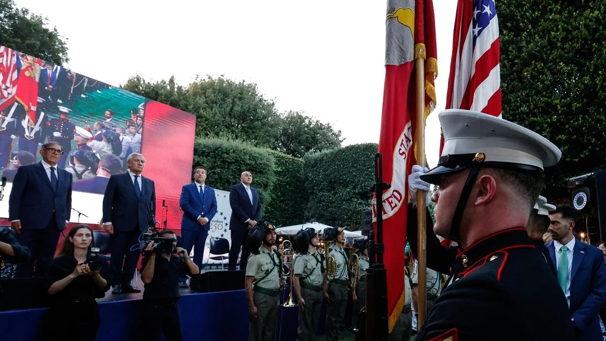 Il governo alla festa Usa, 'franchezza e rispetto, ma amici oltre le polemiche'