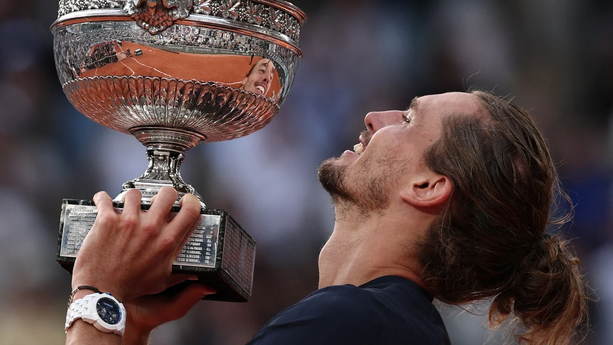 Por fin, Zverev ya tiene un grande: el maleficio termina en Roland Garros