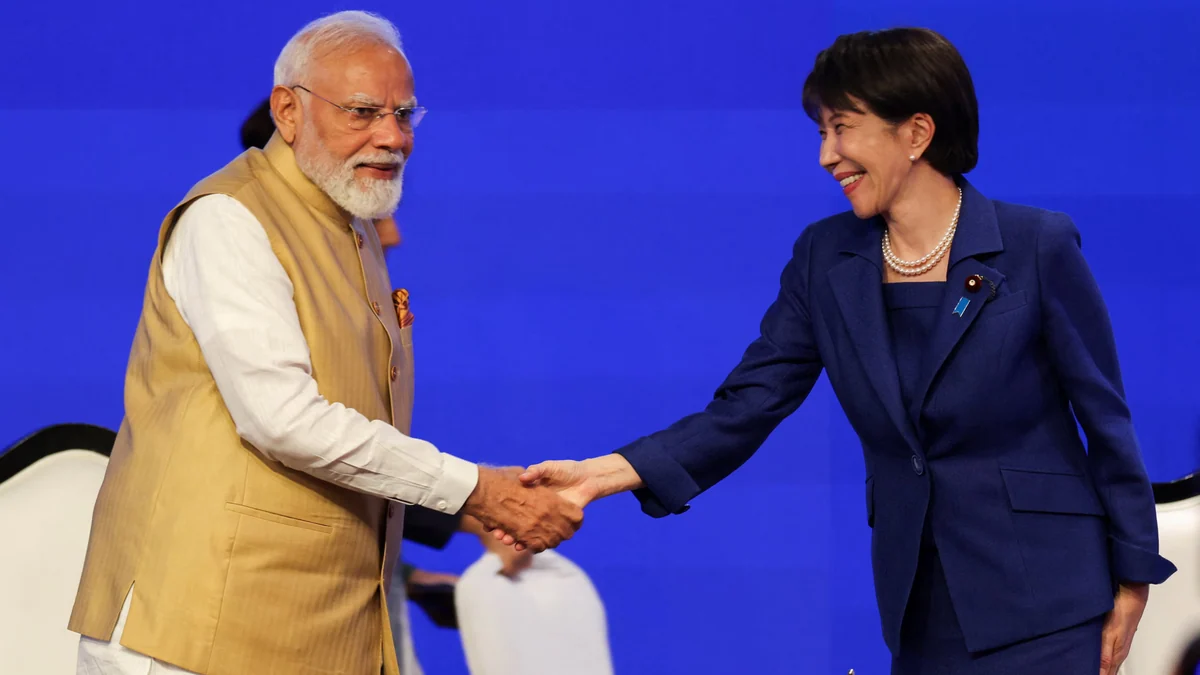 India y Japón firman acuerdos en defensa, inteligencia artificial y energía para reducir su dependencia de China