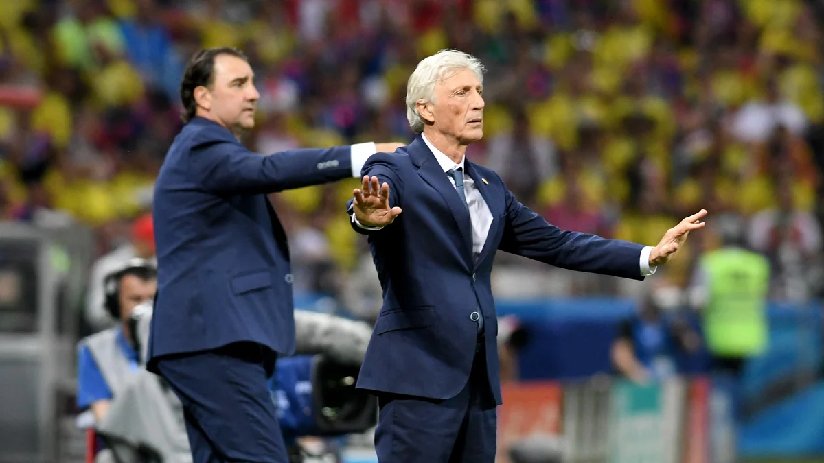 Así fue el emotivo encuentro entre Néstor Lorenzo y José Pékerman tras la clasificación de Colombia a octavos de final en el Mundial 2026