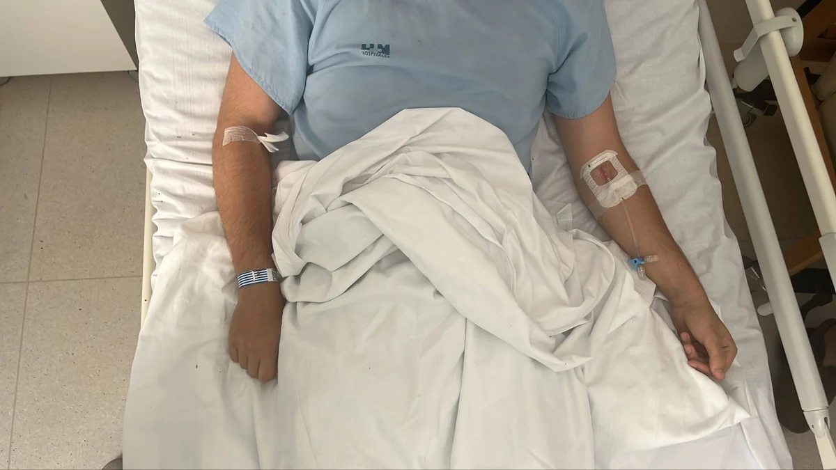 Un joven pierde un testículo tras recibir un porrazo durante las cargas policiales en Colón: «Me agarró por la espalda y me golpeó»