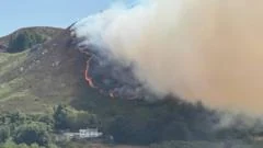 Wildfire expected to spread due to heatwave as 36 homes evacuated