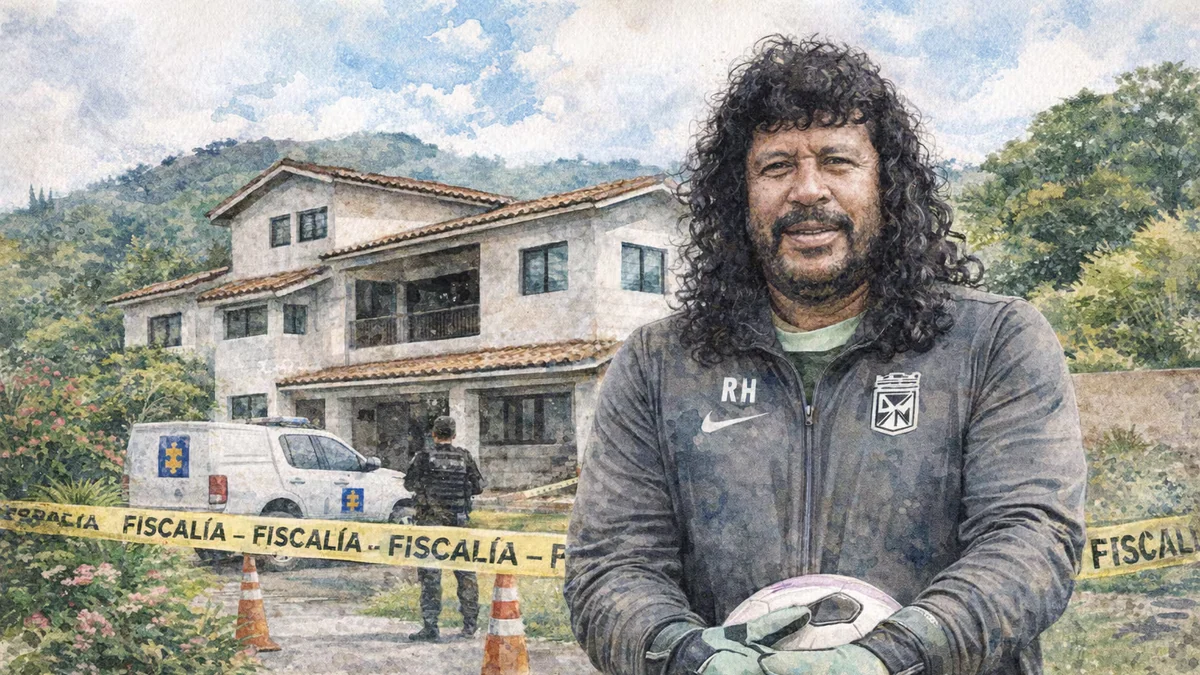 René Higuita se refirió a la mujer que le vendió la lujosa casa que estaría vinculada con el Cartel de Medellín: " La mataron"