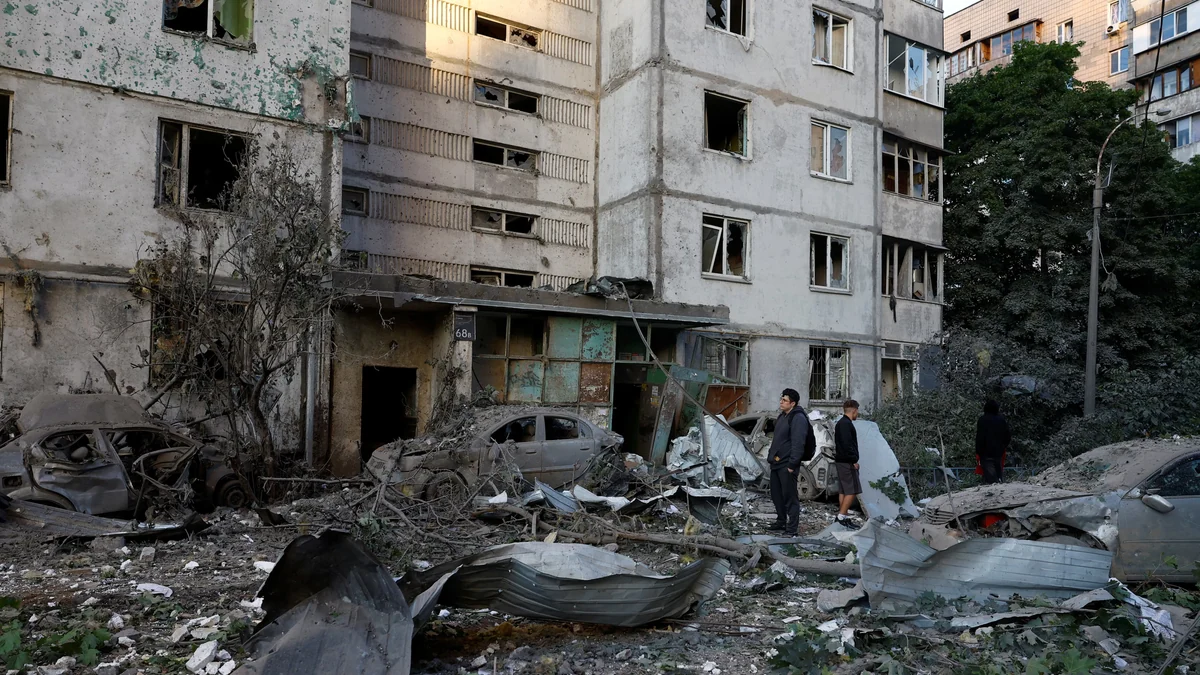 Al menos 10 muertos en un intenso ataque ruso contra distintas ciudades de Ucrania