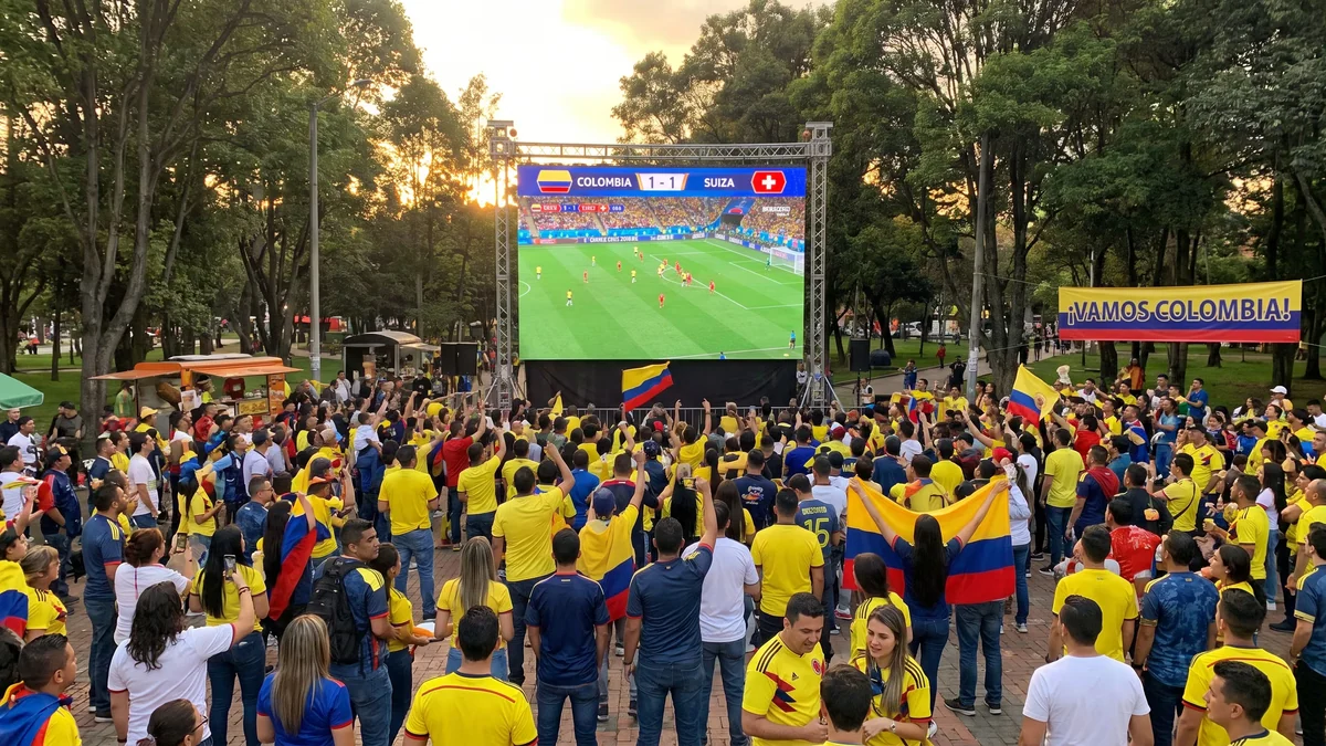 Estas son las ciudades que tendrán tarde cívica este 7 de julio para que los trabajadores puedan ver el partido Colombia vs. Suiza en el Mundial 2026