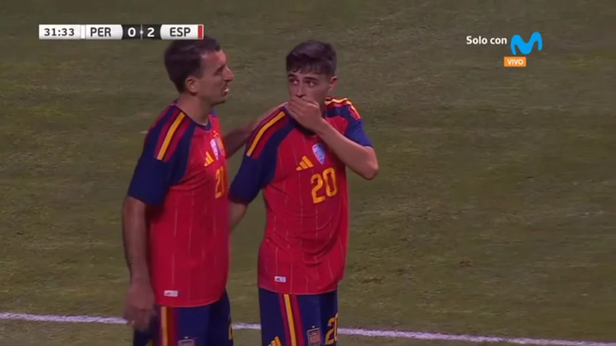 Gol de Pedri tras fragilidad defensiva de Perú en el amistoso ante España