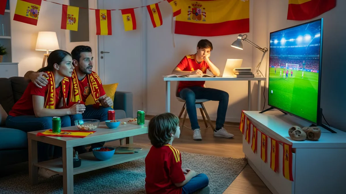 Si te toca estudiar durante el Mundial y eres aficionado al fútbol tienes un 28% más de probabilidades de suspender
