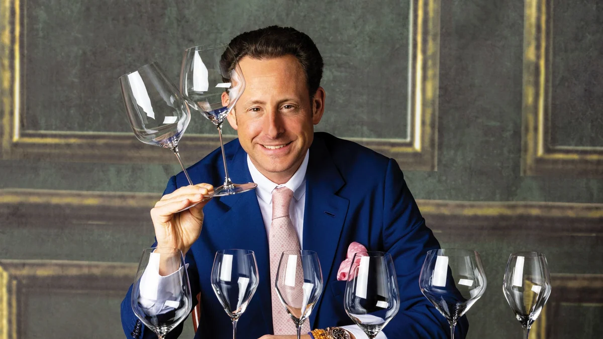 Maximilian J. Riedel, el guardián de la marca de copas que cambió la forma de beber vino: "El arte hecho a mano se está muriendo en Europa"