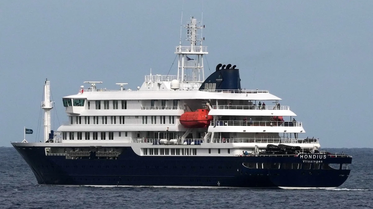 About 40 passengers previously left ship hit by Hantavirus at island of St. Helena