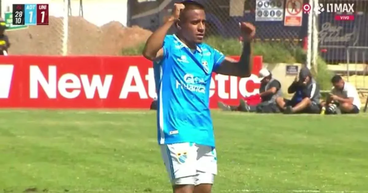 Golazo de Jeremy Canela tras mal despeje de Matías Di Benedetto para el 1-1 en Universitario vs ADT por Torneo Clausura 2026
