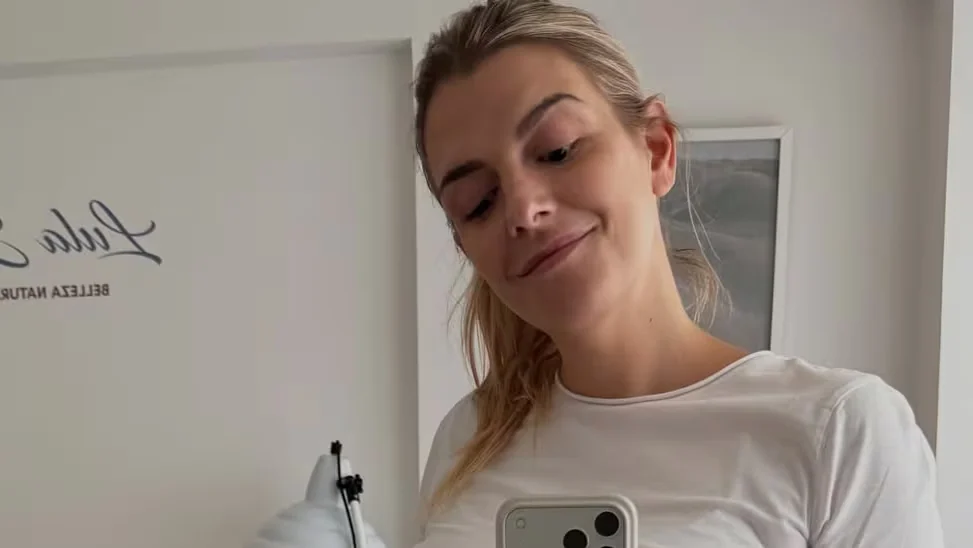 Sofía Aldrey se despidió de su panza con un emotivo álbum a días de ser mamá: “Ya me da nostalgia”