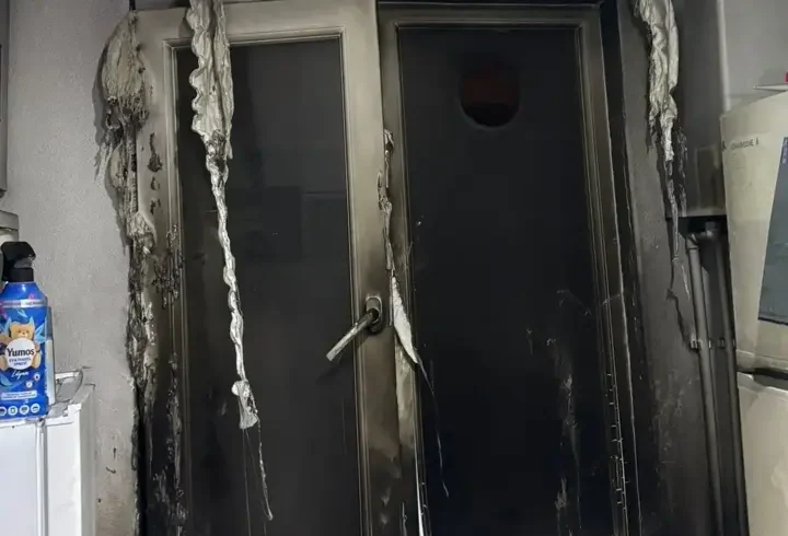 Bursa'da eski eşinin yaşadığı eve benzin dolu şişe atıp yangın çıkardı