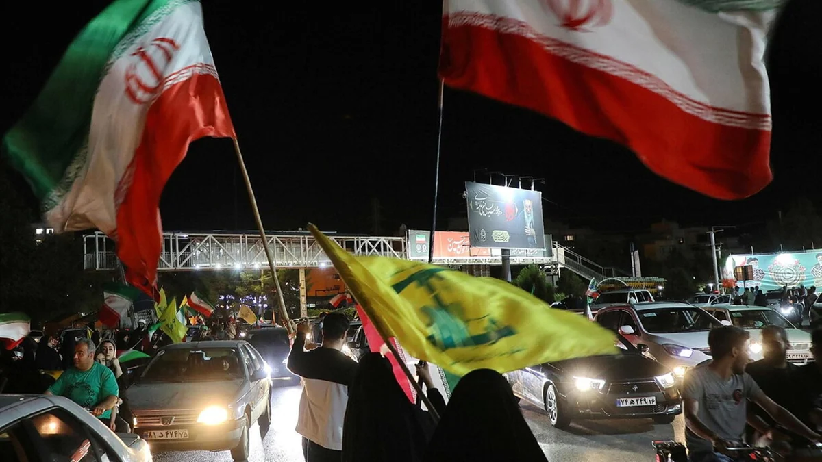Decenas de seguidores de Hezbolá protestan contra el acuerdo marco con Israel