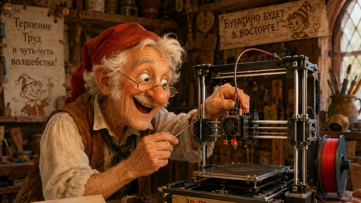 3D‑мелые ручки или как не надо собирать 3D принтер в домашних условиях