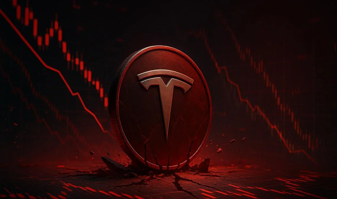 Azioni Tesla a 404 dollari con MACD in caduta: supporto a 399 decisivo
