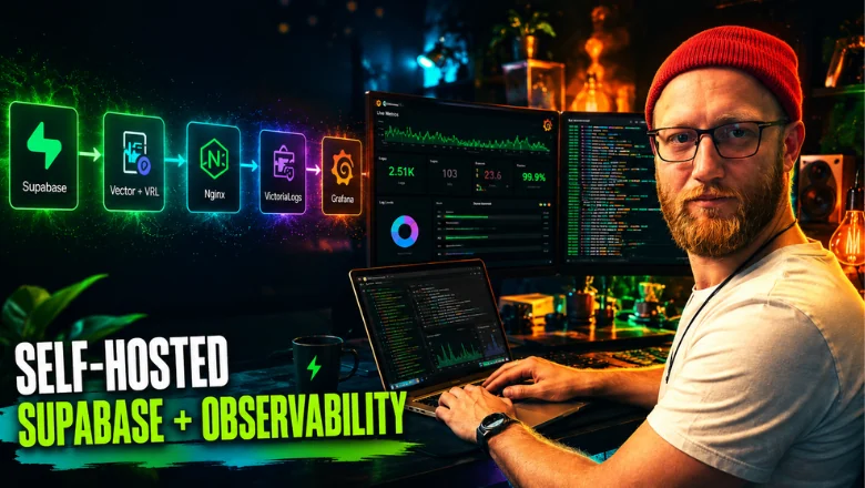 Как я подружил self-hosted Supabase с VictoriaMetrics, VictoriaLogs, Grafana и Vector