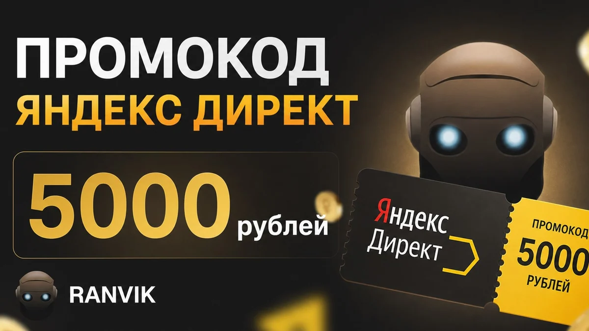 ЯНДЕКС ДИРЕКТ (DIRECT.YANDEX) промокод 5000 рублей для новых клиентов: промокоды Яндекс Директ