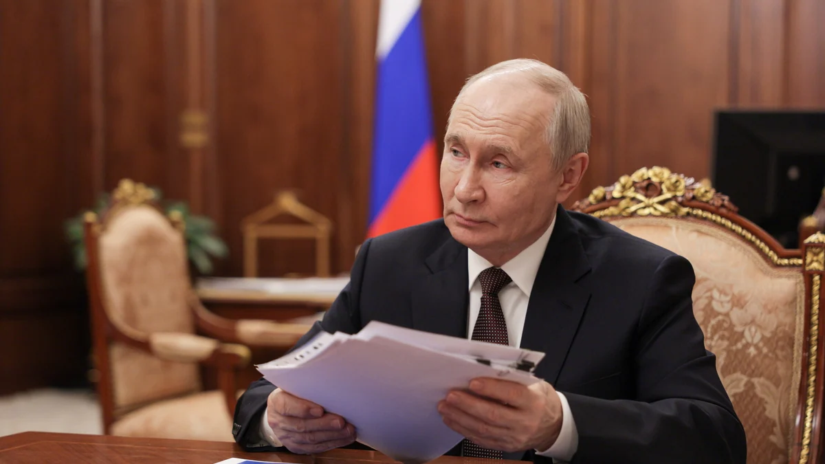 Putin se vincula al partido gobernante por el desgaste de la guerra