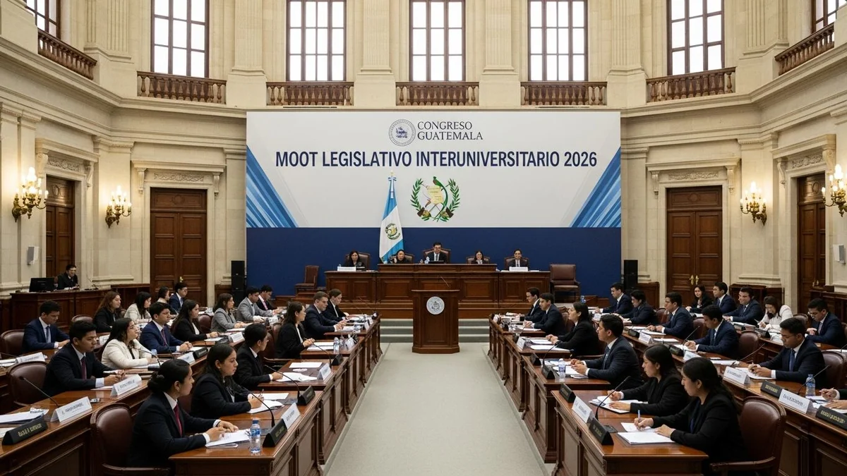 35 equipos continúan en el Moot Legislativo Interuniversitario 2026 que organiza el Congreso de Guatemala