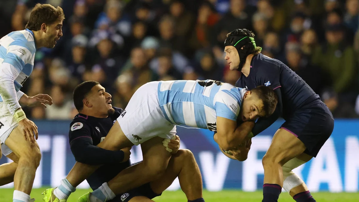 Los Pumas debutarán en el Nations Championship frente a Escocia: hora, TV y formaciones