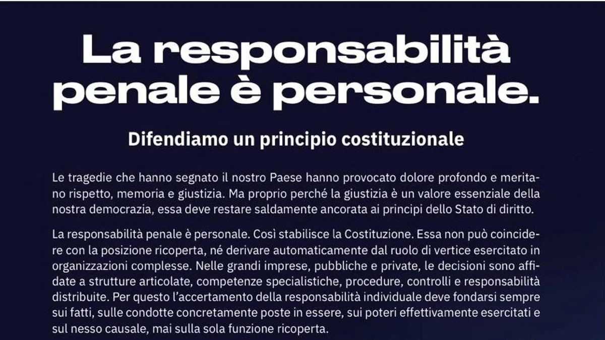 Appello per Moretti. Violante: “Essere un potente non è reato”. Testa: “Manager senza più garanzie”