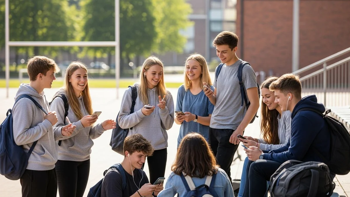 Qué efectos adversos generó el veto de celulares en las escuelas británicas, según un estudio