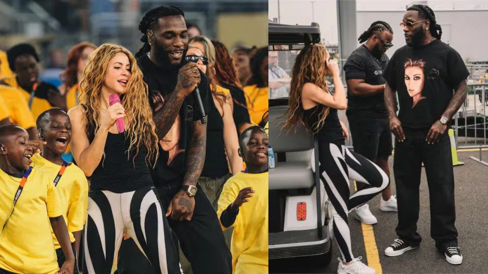 Shakira afina los detalles para el show de medio tiempo del Mundial 2026 con Burna Boy y Ghetto Kids