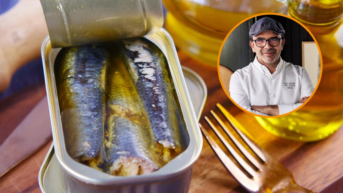 Jesús Sánchez, chef Michelin: “El mejor aperitivo de las vacaciones se hace con una lata de sardinillas y se prepara en un abrir y cerrar de ojos”