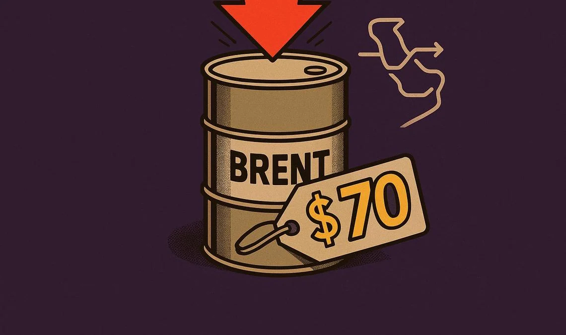 Da 100$ a sotto 70$: UBS e JPM tagliano le previsioni prezzo Brent