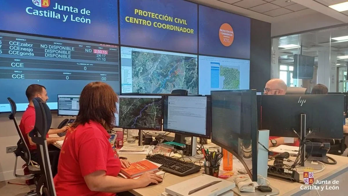 Declarado un incendio en un hostal de Pancorbo (Burgos) con varios afectados por inhalación de humo