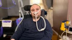 Disabled man 'rotting' on a hospital ward - despite being fit to go home
