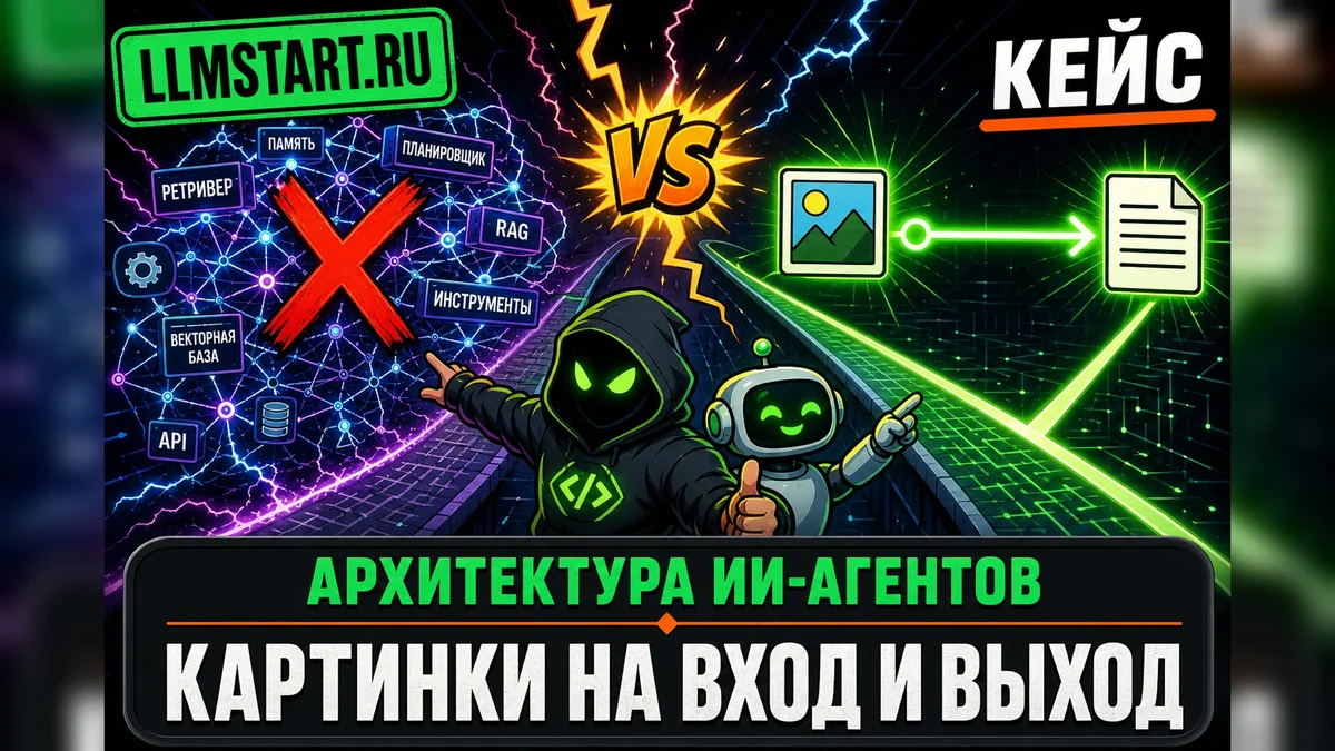 Мультимодальность в ИИ-агентах: картинки на вход, картинки на выход и отказ от Multimodal RAG