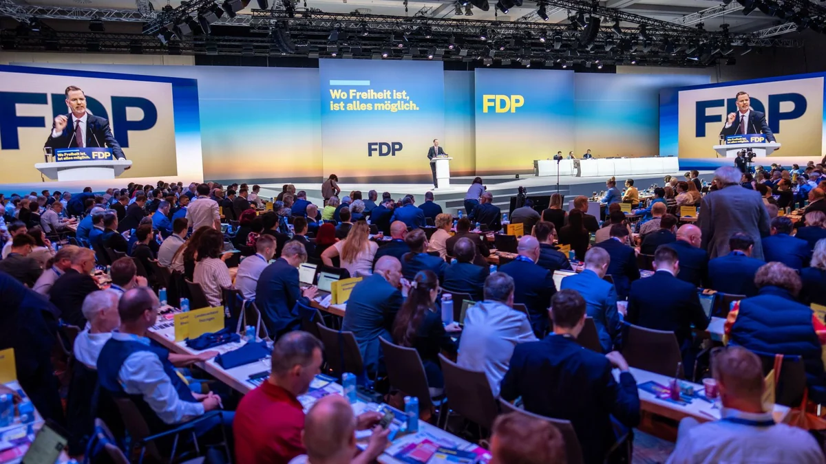 FDP-Parteitag: Quicklebendig im Umfragetief
