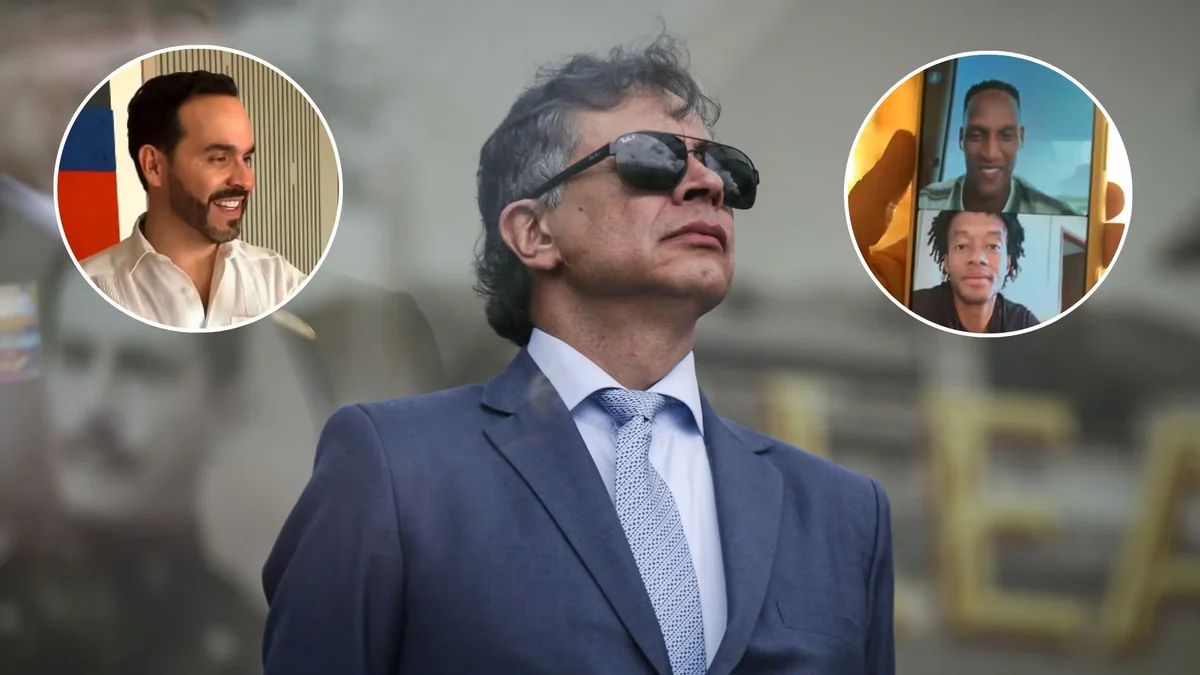 Petro cuestiona a Cuadrado por su apoyo al presidente electo Abelardo de la Espriella