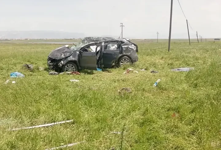 Şırnak’ta takla atan otomobilin sürücüsü yaralandı