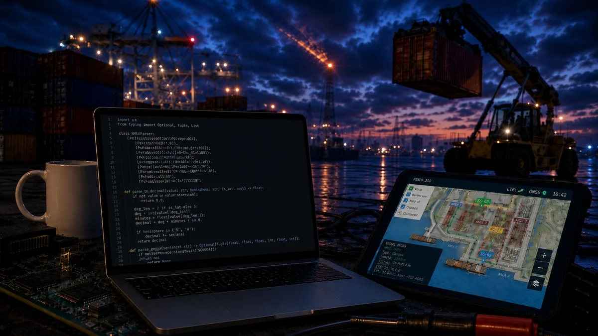 Как я строил IoT-стартап для морских портов: Python, паяльник и чёрный лебедь