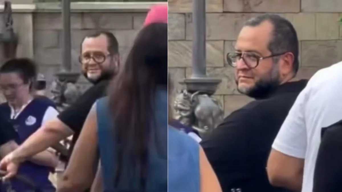 Una más de los hijos de AMLO: captan a José Ramón López Beltrán de vacaciones en Disney