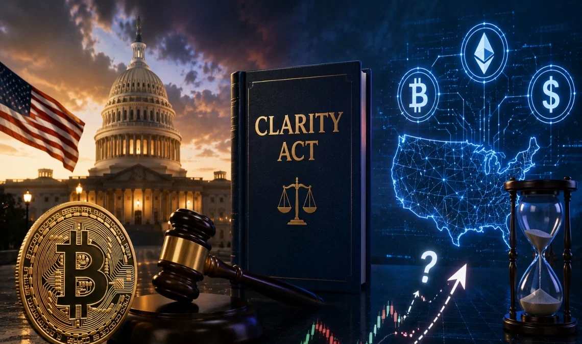 Il Clarity Act aiuterà Bitcoin a risalire?
