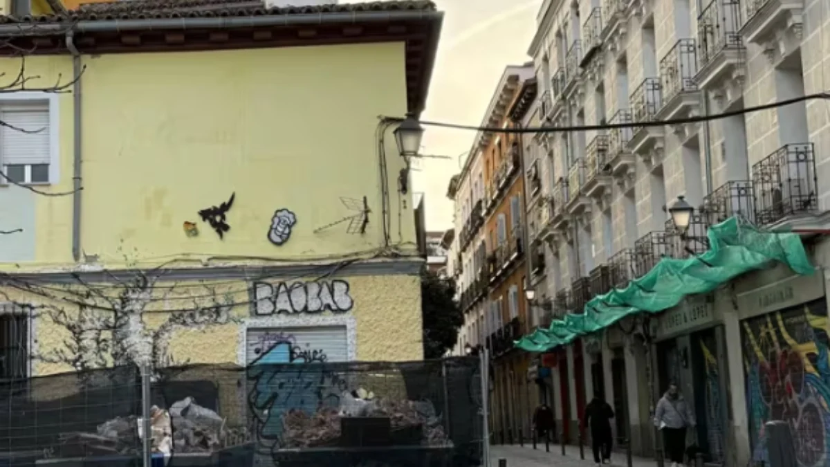 El antiguo edificio del restaurante Baobab de Lavapiés podrá convertirse en un hostel