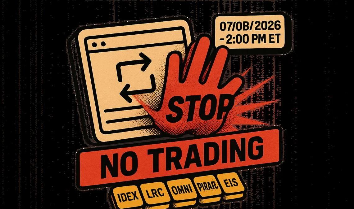 Sospensione trading Coinbase: cosa rischiano gli holder di LRC e altri 4 token?