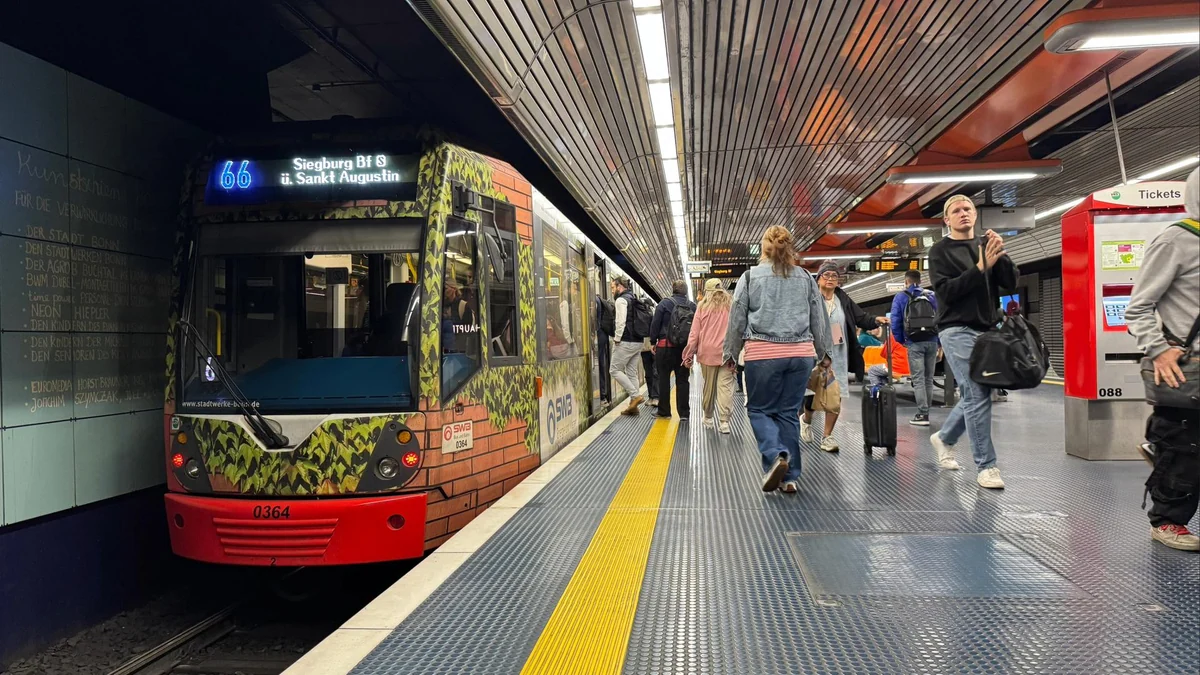 Bonn zieht vorübergehend Großteil der Stadtbahnen aus dem Verkehr