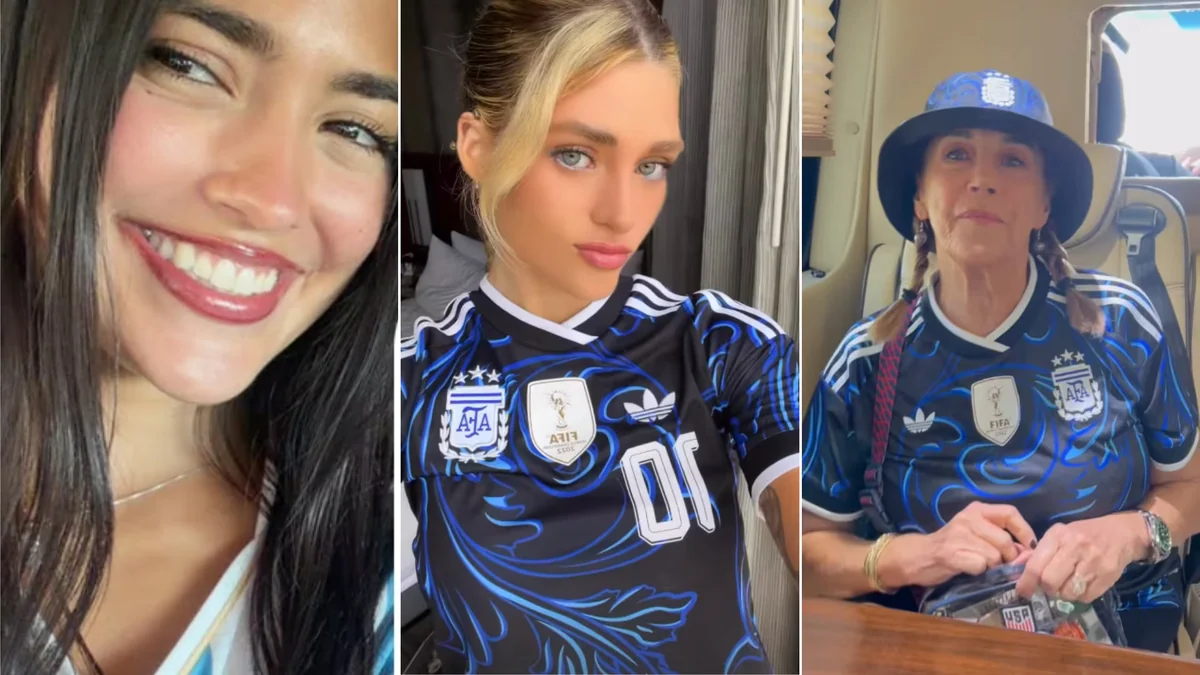 De Marcela Tinayre a Marta Fort y Maia Reficco: los famosos mostraron cómo viven el duelo entre Argentina y Suiza